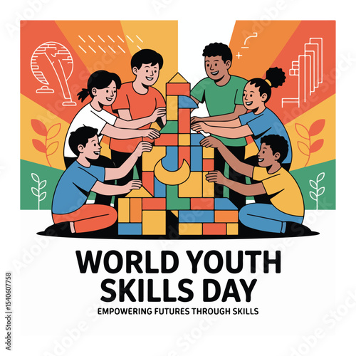 World Youth Skill Day Observation Poster Banner