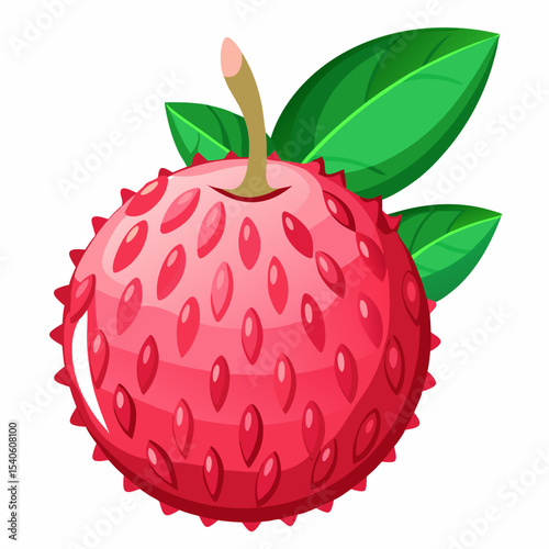 strawberry isolated on white background