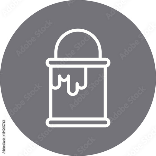 Drum single icon vector illustration