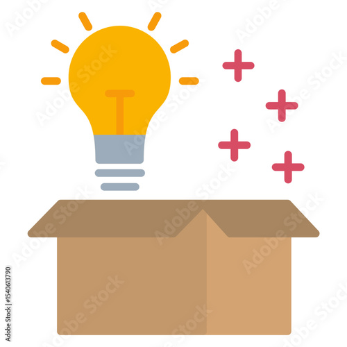 Think Out Of The Box Icon