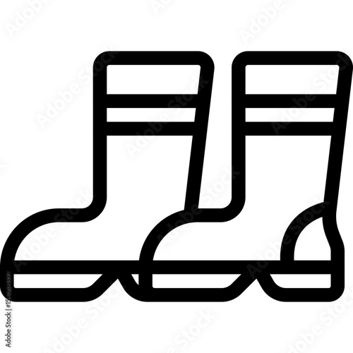 Boot single icon vector illustration