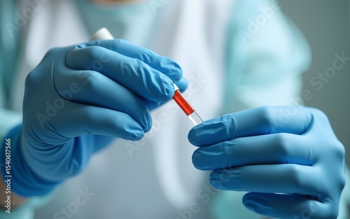using a covid-19 rapid antigen test. High quality