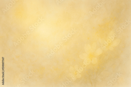soft yellow floral background
