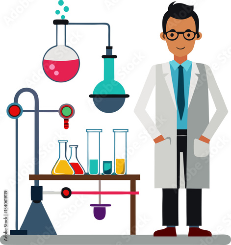 scientist in laboratory
