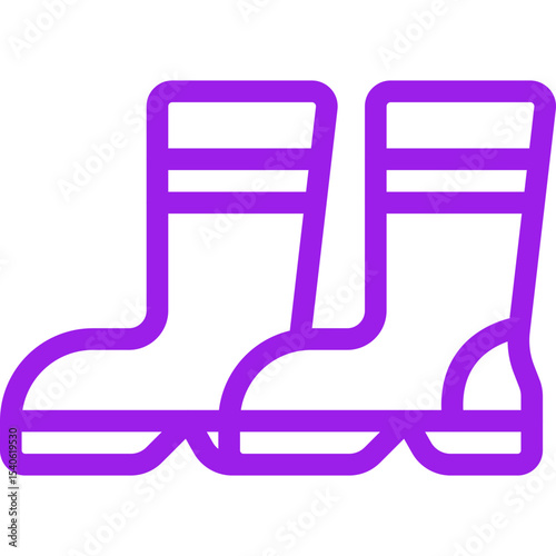 Boot single icon vector illustration