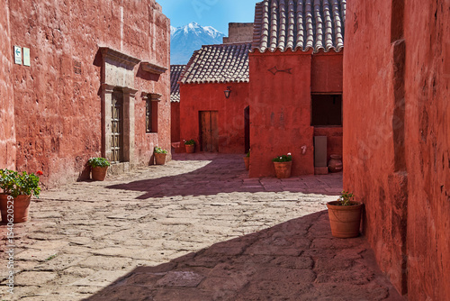 The Monastery of Santa Catalina was a cloistered convent for Dominican nuns. Its streets and gardens are notable, as is its old colonial architecture in bright colors.