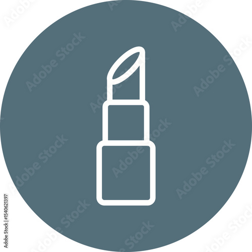 Lipstick single icon vector illustration