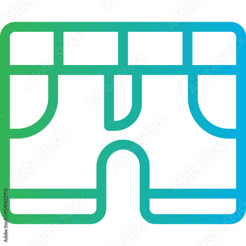 Cloth single icon vector illustration