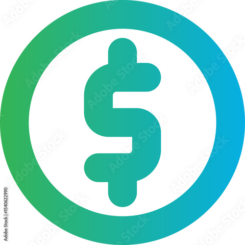 Coin single icon vector illustration