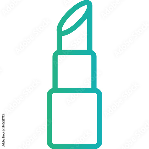 Lipstick single icon vector illustration