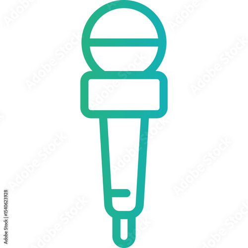 Mics single icon vector illustration