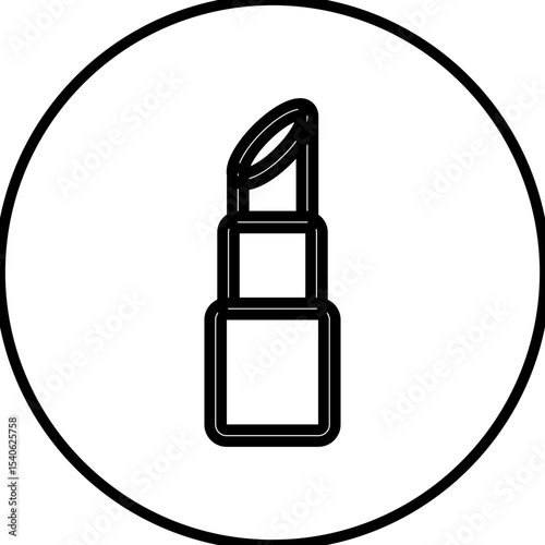 Lipstick single icon vector illustration