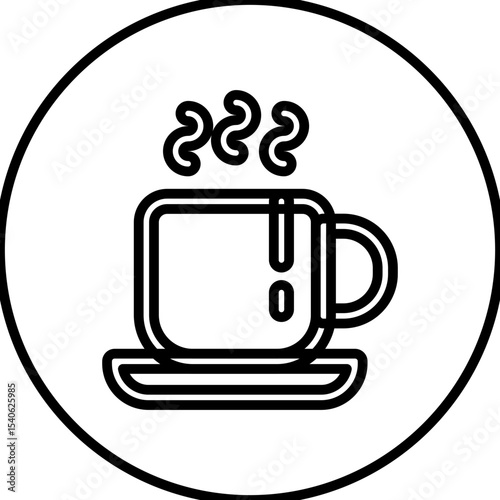 Tea single icon vector illustration