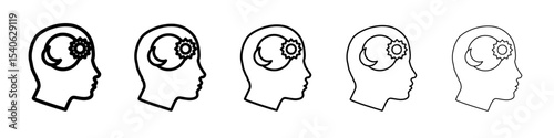 Circadian rhythms icon Flat design on isolated background