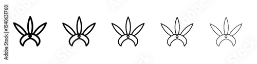 Diamond star icon Flat design on isolated background