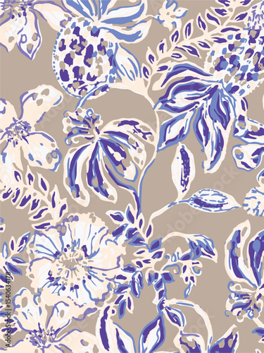 botanical floral, vector, seamless pattern , herbs and leaves ,big set, background with flowers
