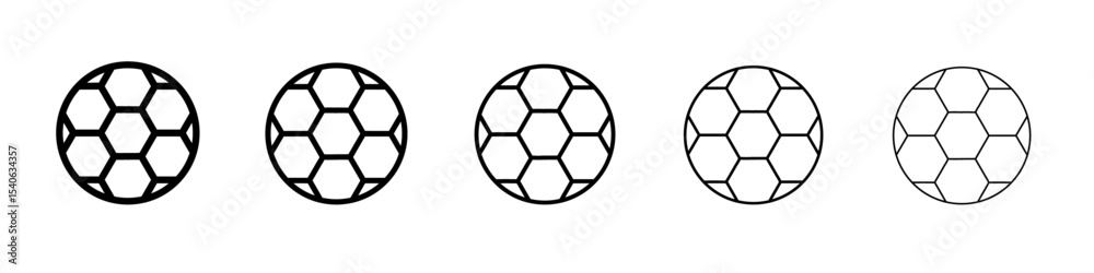 Fototapeta premium football icon Flat design on isolated background