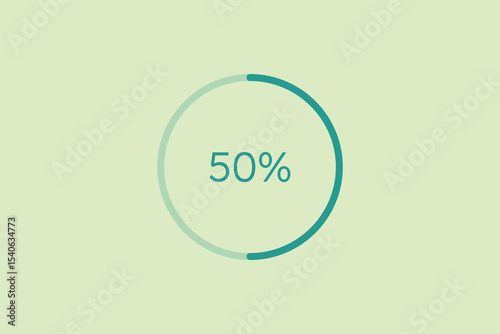 Progress icon. icon related to UI elements. suitable for web site, app, user interfaces,element, printable etc. line icon style. simple vector design editable