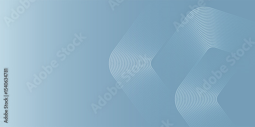 Abstract hexagon lines on gray background. Geometric stripe line art design modern, vector illustration eps10