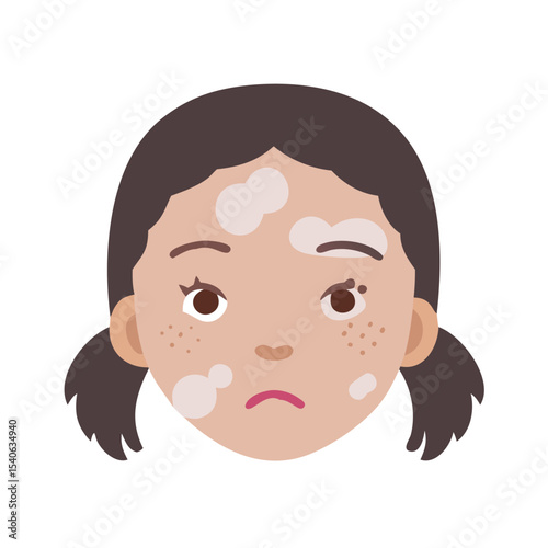 Flaky Skin Face Icon