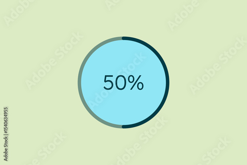 Progress icon. icon related to UI elements. suitable for web site, app, user interfaces,element, printable etc. flat  line icon style. simple vector design editable