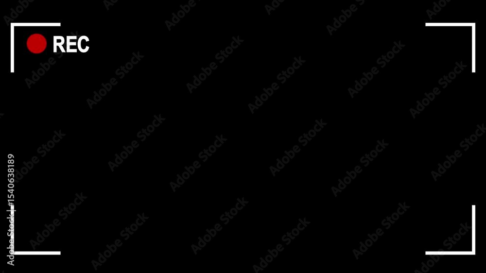 Digital Camera and Mobile Phone Recording Screen in alpha. Camcorder interface for video camera.