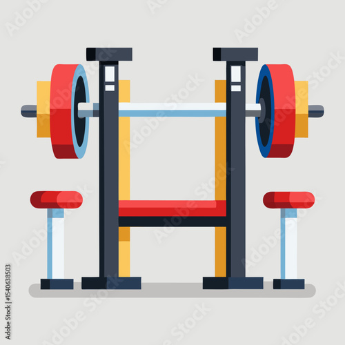 black and white dumbbell