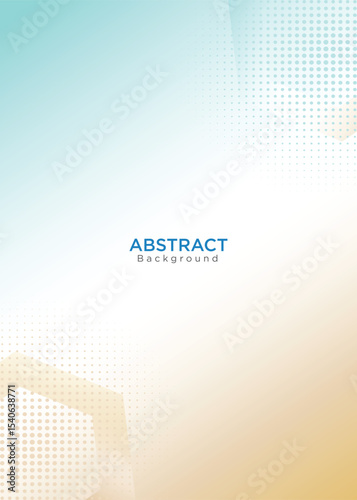 Abstract background with yellow and blue color for Indian national day design