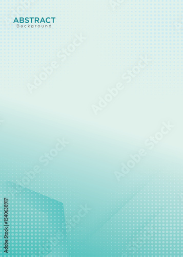 Abstract blue background with halftone and white space for text