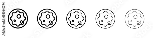 Oncology department icon Flat design on isolated background
