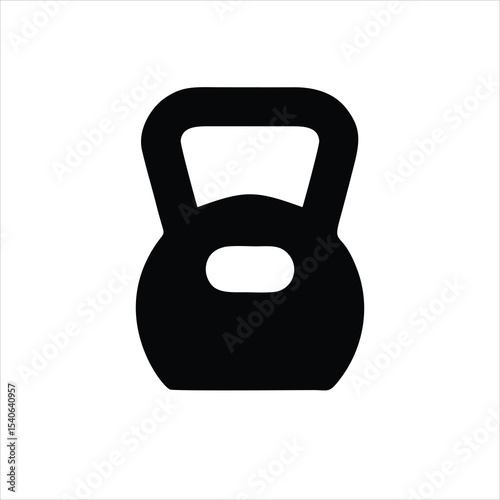 Barbell icon isolated on white background. Barbell icon simple sign. Barbell icon trendy and modern symbol for graphic and web design.