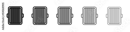 Pet cage icon Flat design on isolated background