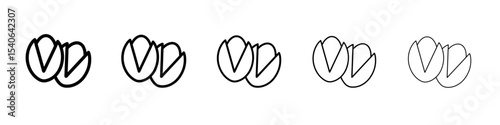 pistachio icon Flat design on isolated background