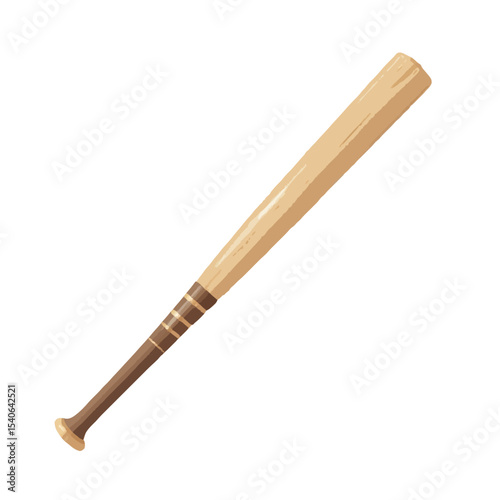 baseball bat on white background