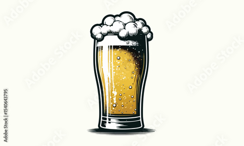 beer mug, free drink, watercolor mugs of beer