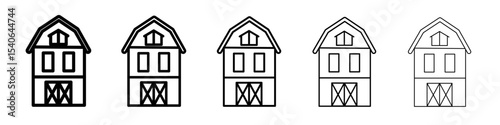 Repeat reload arrow icon Flat design on isolated background