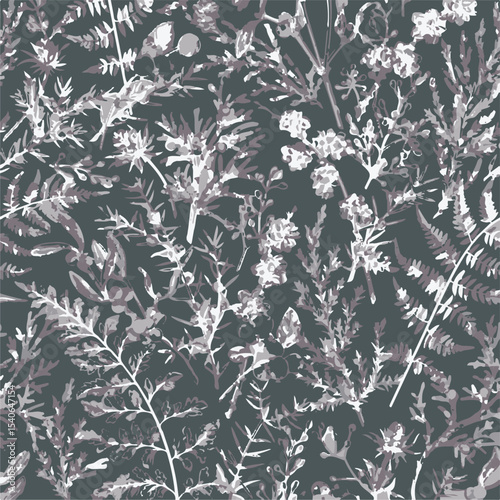 Ditsy floral seamless pattern. Small flower pattern background. Repeat pattern. Ditsy print. Ditsy style background for fashion,fabric, wrapping, decor. Flower pattern printing on surface. vector 