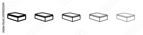 sponge icon Flat design on isolated background