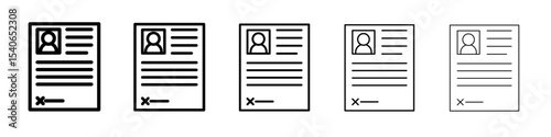 Start up visa icon Flat design on isolated background