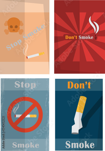 Concept of no smoking and World No Tobacco Day with lung and cigarette.