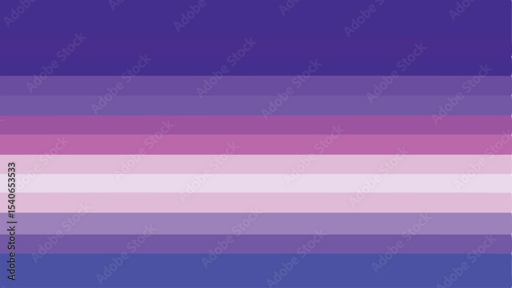 Fototapeta premium Genderqueer pride flag gradient with vibrant purple and pink colors for celebration