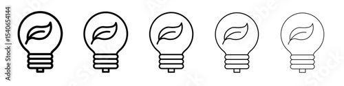 Sustainable ecological energy icon Flat design on isolated background