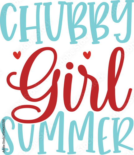 Chubby Girl Summer A Fun and Playful Summer Design