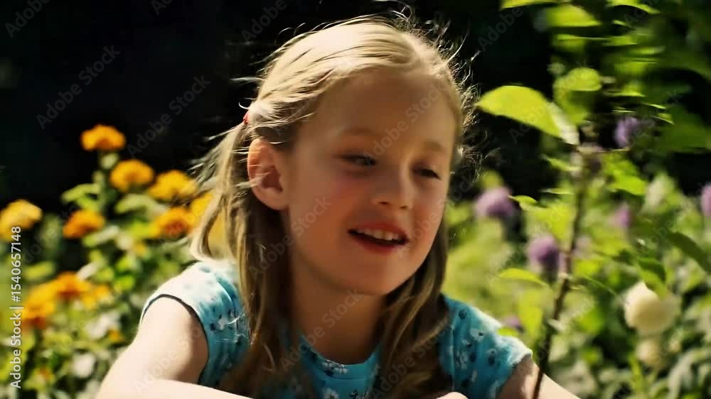 custom made wallpaper toronto digitalBlonde child holds green seedling with soil-covered hands. Girl planting in garden. Curious expression. Nurturing new life. Gardening planting plant mud. Early childhood natural development baby cute 