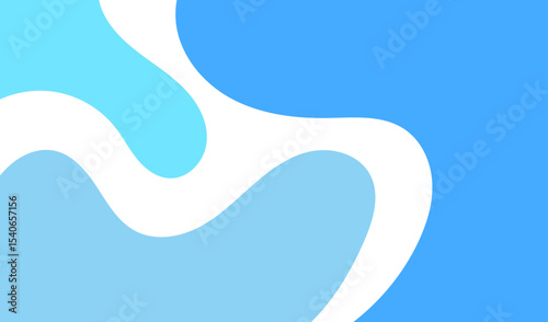 Summer Simple seamless pattern Color blue abstract art background