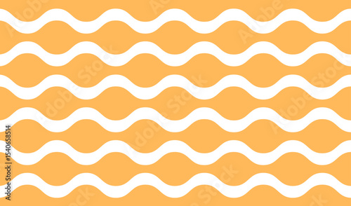 Summer Simple seamless pattern orange abstract art background