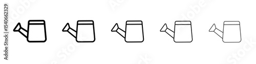 watering can icon Flat design on isolated background