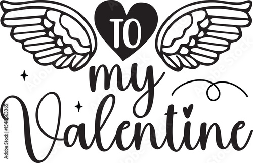 Angelic Wings of Love A Valentine's Day Design