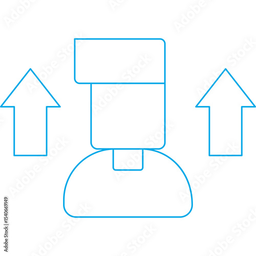 Men icon single icon vector illustration