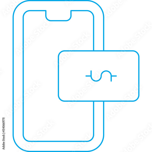 Smart phone dollar icon single icon vector illustration